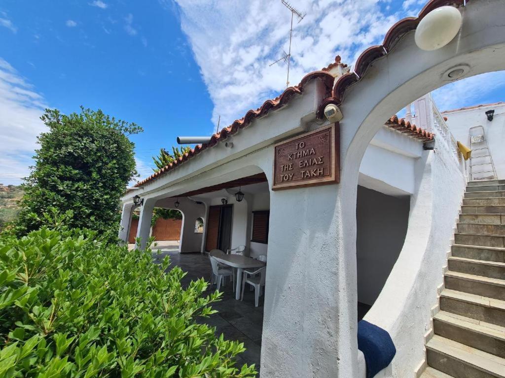 Το Κτήμα Της Ελιάς Του Τάκη Pension Paralia Demonias Buitenkant foto